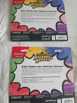 Lot 2 Pokemon Ascended Heroes 2 pack blister Promo Card & Coin (Factory Sealed) - Image 5