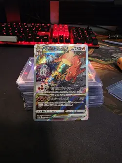 Pokemon TCG Japanese Card S12a Charizard VSTAR 212/172 SAR Full Art Holo - Image 2