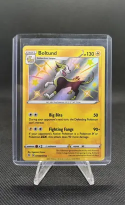 Boltund Shiny Holo Rare Shining Fates: Shiny Vault SV040/SV122 NM Pokemon Card - Image 1