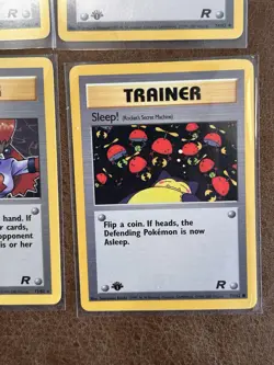 1st Edition Pokemon TCG Trainer Cards Lot Of 6 NM - Image 5