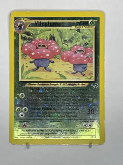 Pokemon TCG Vileplume 17/18 Southern Islands Reverse Holo Card NM - Image 1