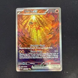 Pokemon TCG Chi-Yu EX Paldea Evolved Holo Card 259/193 Special Illustration Rare - Image 1