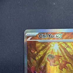 Pokemon TCG Chi-Yu EX Paldea Evolved Holo Card 259/193 Special Illustration Rare - Image 3