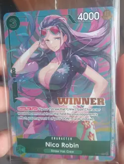 Heroines Battle Winner - Nico Robin P-111 Nami P-112 Bonney P-113 One Piece Card - Image 2