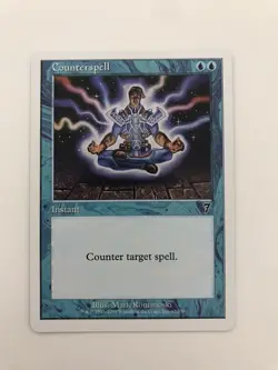 Counterspell MTG Magic the Gathering Card NM Near Mint Seventh 7th Edition - Image 1