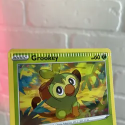 Pokemon Crimp Error Card : Grookey Shining Fates 011 Common - Image 2