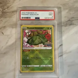 Radiant Venusuar& Blastoise PSA 9 Pokemon Card - Image 1