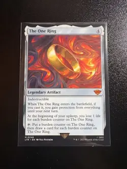 Mtg Lord of the Rings, The One Ring Mythic Card 0246 - Image 1