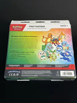 Pokemon First Partner Illustration Collection Series 1 Box Promo Cards Stickers - Image 2