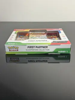 Pokemon First Partner Illustration Collection Series 1 Box Promo Cards Stickers - Image 3