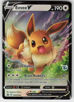 Eevee V - Promo SWSH: Sword & Shield Promo Cards SWSH065 NM - Image 1