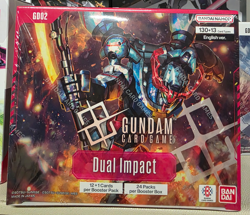 Gundam Card Game Booster Box GD02 ENG BANDAI CARD GAME - Image 1