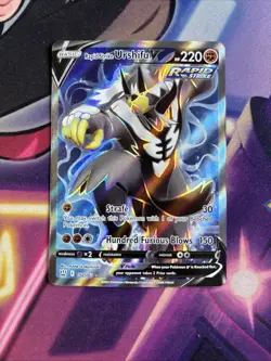 Rapid Strike Urshifu V - 152/163 - Pokemon Battle Styles Full Art Card NM - Image 1