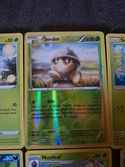 Pokemon TCG Needn't And Nuzleaf 9 Card Lot (3 Reverse Holos) - Image 3