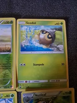 Pokemon TCG Needn't And Nuzleaf 9 Card Lot (3 Reverse Holos) - Image 4