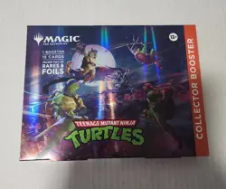 Magic the Gathering Teenage Mutant Ninja Turtles Complete Set Of Tins & Booster - Image 2