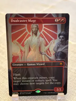 Dualcaster Mage (Borderless) - FOIL - [Special Guests] Secrets of Strixhaven MTG - Image 2