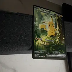 Pokemon Pikachu GX Full Art 200 HP Electric Card 276/217 English - Image 2