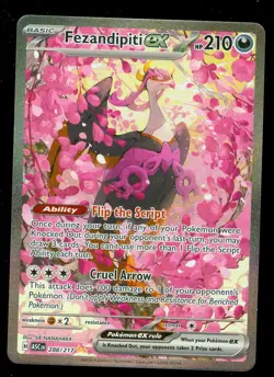 Pokemon FEZANDIPITI EX 288/217 - Ascended Heroes - SPECIAL ILLUSTRATION - Card B - Image 1