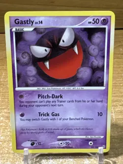 GASTLY 62/100 COMMON STORMFRONT POKEMON LP - Image 1