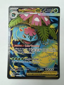 Pokemon Mega Venusaur ex 155/132 Ultra Rare Holo Megavolt NM - Image 3