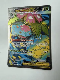 Pokemon Mega Venusaur ex 155/132 Ultra Rare Holo Megavolt NM - Image 5