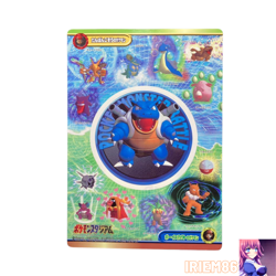 Blastoise Pokemon Stadium Jumbo Card Sticker Vintage Nintendo Bandai Japanese - Image 1
