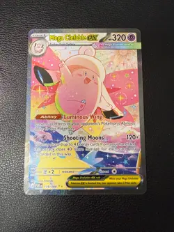 Mega Clefable ex 119/088 Pokemon TCG Perfect Order Special Illustration Rare NM - Image 1
