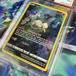 POKEMON 2023 SWSH Crown Zenith Full Art MEW #GG10 PSA 9 Mint - Image 2