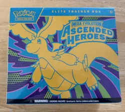 Pokemon TCG Ascended Heroes Elite Trainer Box ETB Sealed New Mega Evolution - Image 1