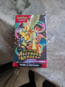 Pokemon TCG Mega Evolution Ascended Heroes Booster Bundle Box English 6 Packs - Image 1