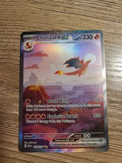 Charizard ex 199/165 Pokemon Scarlet & Violet 151 SIR Special Illustration Rare - Image 1