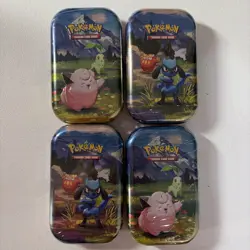 POKEMON ASCENDED HEROES MINI TIN (LOT OF 4) FACTORY SEALED/NEW - Image 1