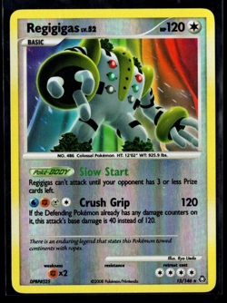 Regigigas 15/146 Reverse Holo Rare Legends Awakened Pokemon TCG LP/NM - Image 1