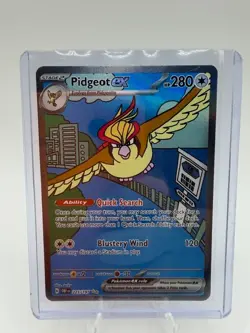Pokemon TCG Pidgeot EX 225/197 Obsidian Flames Special Illustration Rare - Image 1