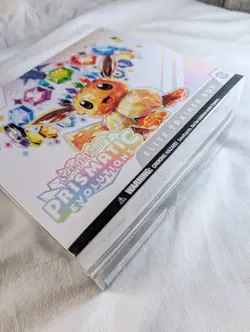 Pokemon TCG Prismatic Evolutions ETB: Factory Sealed - Very Small Tear - Image 4