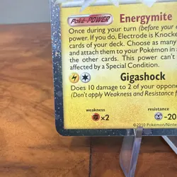 Pokemon TCG Electrode (Prime) 93/102 Triumphant Holo - Image 5