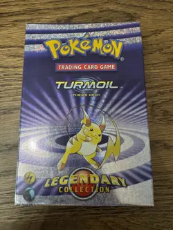 Vintage Pokemon Legendary Collection Turmoil Theme Deck - Image 1