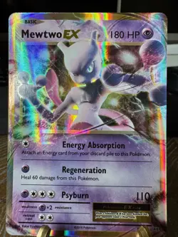 Pokemon Mewtwo EX 52/108 XY - Evolutions Ultra Rare NM - MINT - Image 1