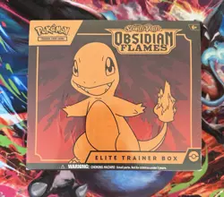 Obsidian Flames Elite Trainer Box ETB Pokemon Sealed 820650853913 - Image 1