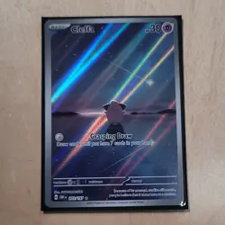 Pokemon Cleffa 202/197 Illustration Rare Full Art Holo Obsidian Flames 2023 - Image 1