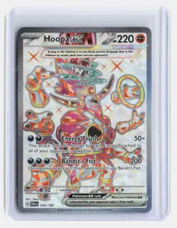 Hoopa ex Holo Pokemon SV04: Paradox Rift #226/182 Ultra Rare - Image 1