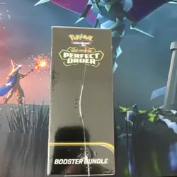 Pokemon Mega Evolution Perfect Order Booster Bundle Box with 6 Packs - Image 4