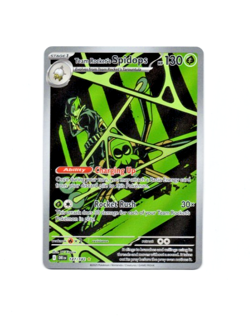 Pokemon Destined Rivals TEAM ROCKET'S SPIDOPS 187/182 Illustration Rare MINT-NM - Image 1