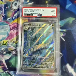 Pokemon Dragonair Illustration Rare Holo Sv: Scarlet & Violet #181/165 PSA 9 - Image 1