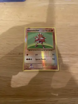 Pokemon TCG Hitmonchan Evolutions 62/108 Reverse Holo Rare Holo - Image 2