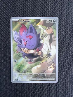 N’s Zorua SVP 189 – Black Star Promo – Journey Together ETB – Pokemon TCG (7lot) - Image 1