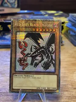 Yugioh Red-Eyes Black Dragon Ra05-EN086 Starlight Rare 1st Edition NM - Image 1