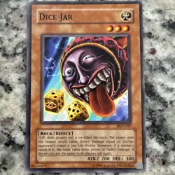 YUGIOH Dice Jar - PGD-027 - Common - Pharaonic Guardian - Unlimited - LP - Image 4