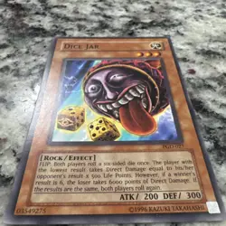 YUGIOH Dice Jar - PGD-027 - Common - Pharaonic Guardian - Unlimited - LP - Image 5